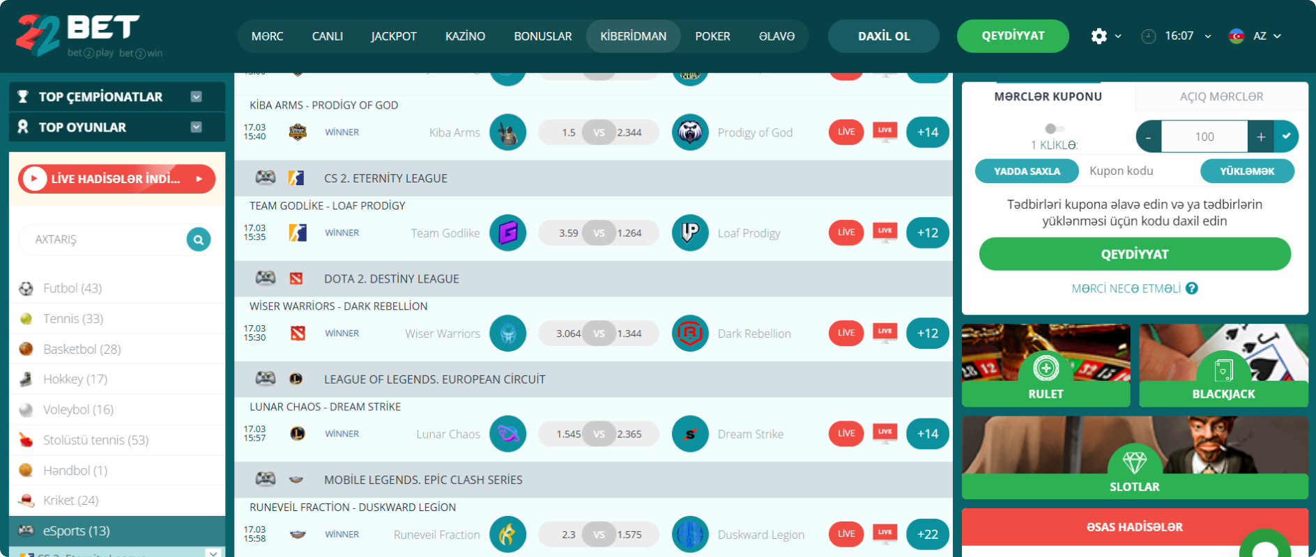 22Bet idman kitabı 22Bet idman kitabı